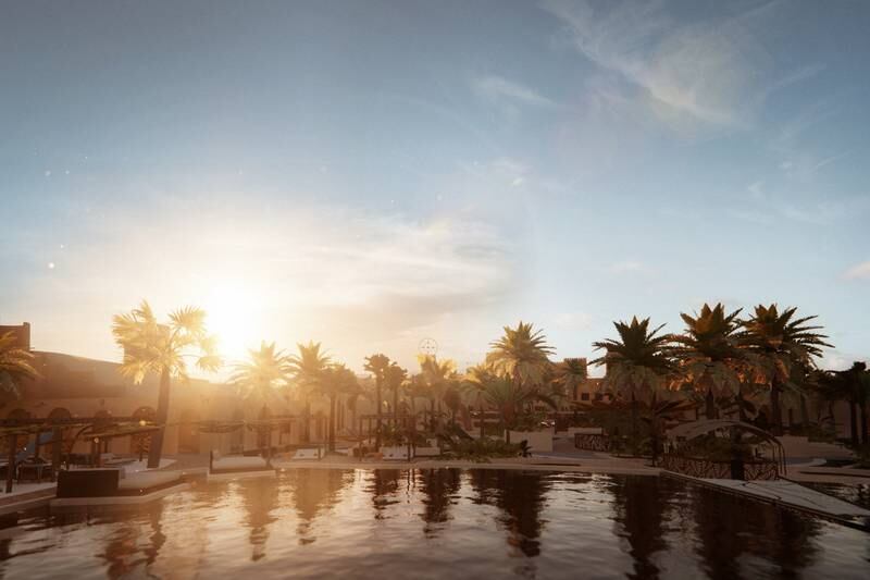 The retreat is set to offer world-class music, festival vibes and palm-surrounded vistas in the Dubai desert