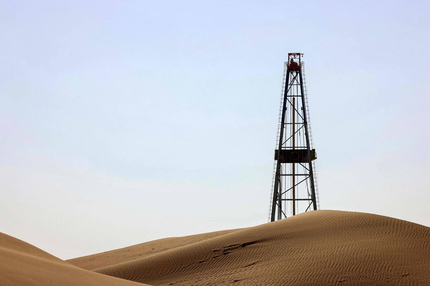 The region's oil producers could accumulate around $1tn in oil windfalls between 2022 and 2026. AFP