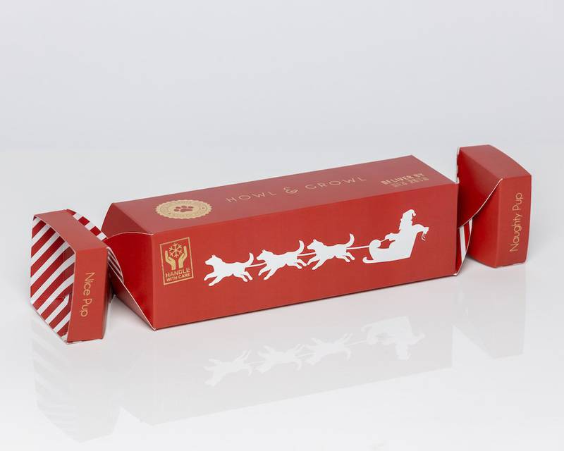 Christmas Cracker gift box, Dh25, Howlandgrowl.com. Photo: Howl and Growl