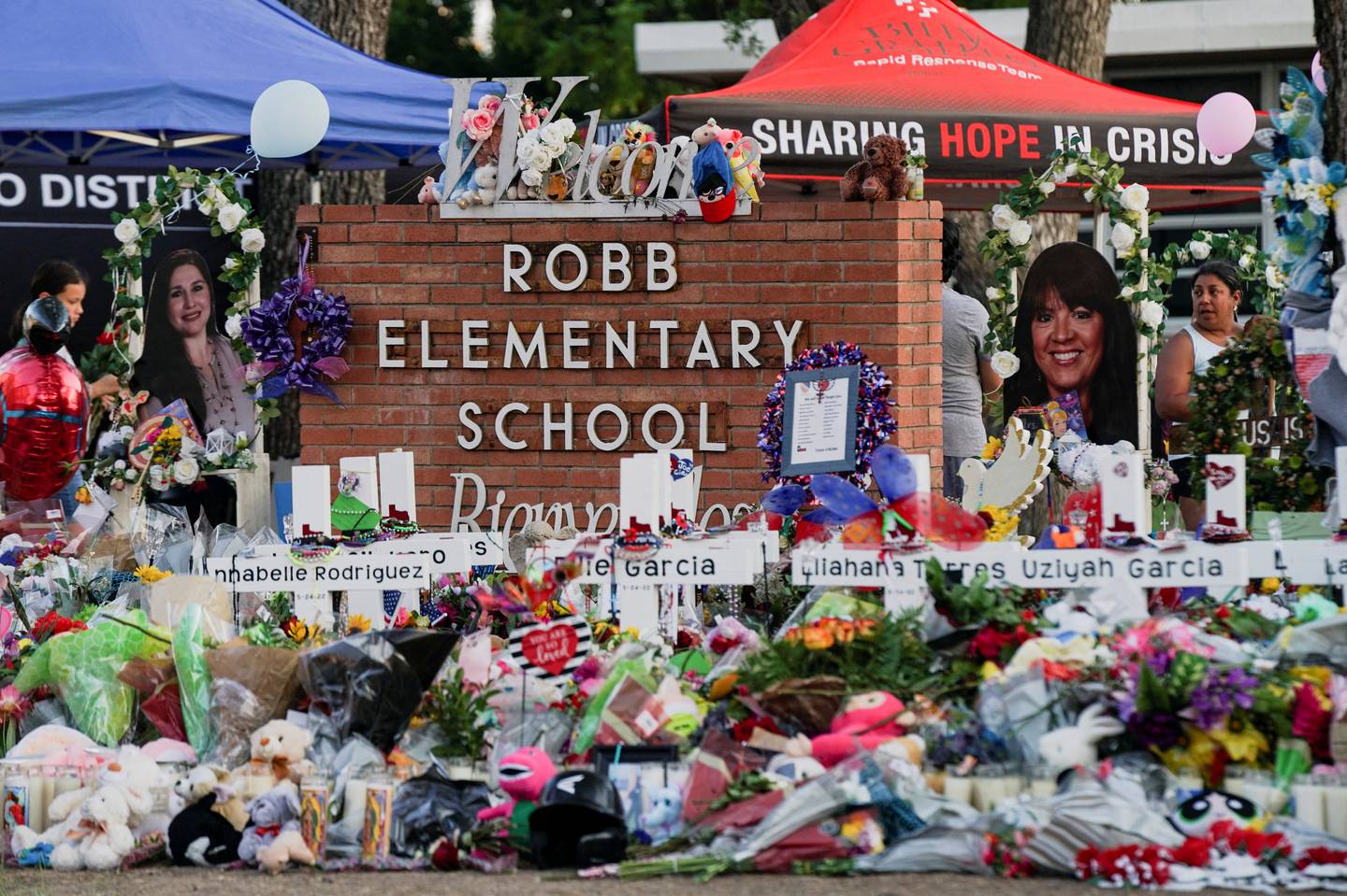 A shooting at a Texas elementary school in May left 19 children and two teachers dead. Reuters