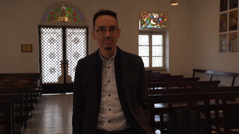 Father Emmanuel Pisani, director of Cairo’s Dominican Institute of Oriental Studies, says he was initially reluctant to take up the post. Mahmoud Nasr / The National