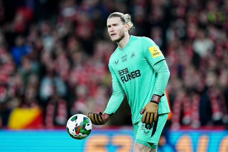 Loris Karius - 5: There were so many eyes were on the goalkeeper ahead of his Newcastle debut, but Karius was given no chance by Casemiro and was unfortunate for the second goal. Made good saves to deny Weghorst, Rashford and Fernandes. PA