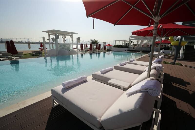 Sunshine and poolside views await at Th8 Dubai, the city's newest hotel now open on Palm Jumeirah.
