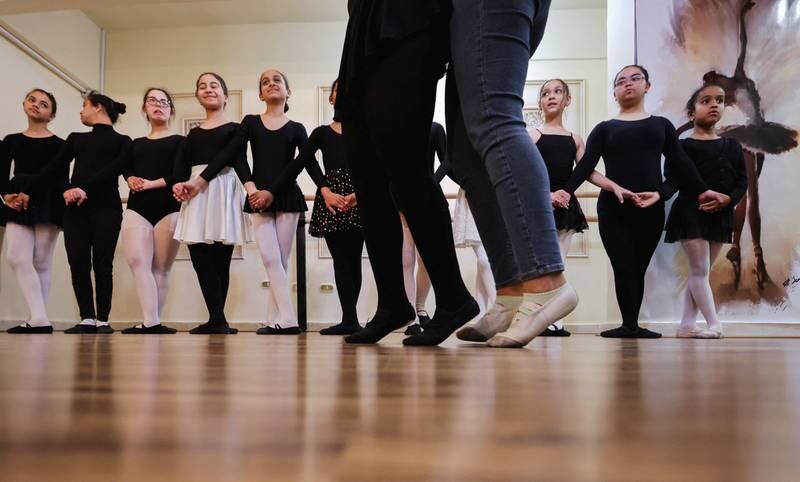 'So I started to train girls with disabilities in ballet'