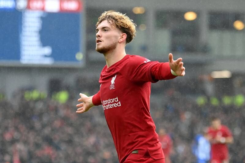 Harvey Elliott 7: Created one of Liverpool’s best chances of the first half when playing through Salah, before finishing exquisitely to open the scoring himself. Worked hard despite playing in a position he is less comfortable in. Getty