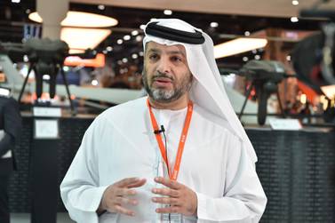 Faisal Al Bannai, chief executive of Edge. The company will collaborate with Israel to develop an advanced counter unmanned aircraft system. Saher Mousa / Edge