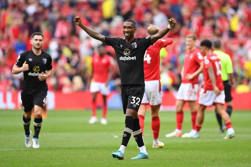 Nottingham Forest 2 (Kouyate 33', Johnson (pen 45'+2) Bournemouth 3 (Billing 51', Solanke 63', Anthony 87'): Managerless Bournemouth fought back from two goals down to claim an unlikely win at fellow newly promoted club Forest, thanks to a late Jaidon Anthony goal. "I honestly haven't considered whether I want it permanently," said caretaker manager Gary O'Neil. "I feel like my job at the minute is to get Bournemouth as many points as I can in this period that I am here." Getty