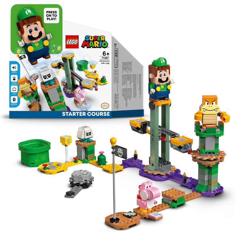 Lego Super Mario Adventures Luigi Starter Course, £50 ($69).