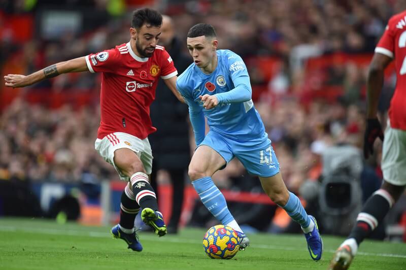 Phil Foden – 7. The Academy product was on form, his dribbling and battling particularly good, and he worked relentlessly to get the ball back. He nearly got a goal, but his effort went just wide. EPA