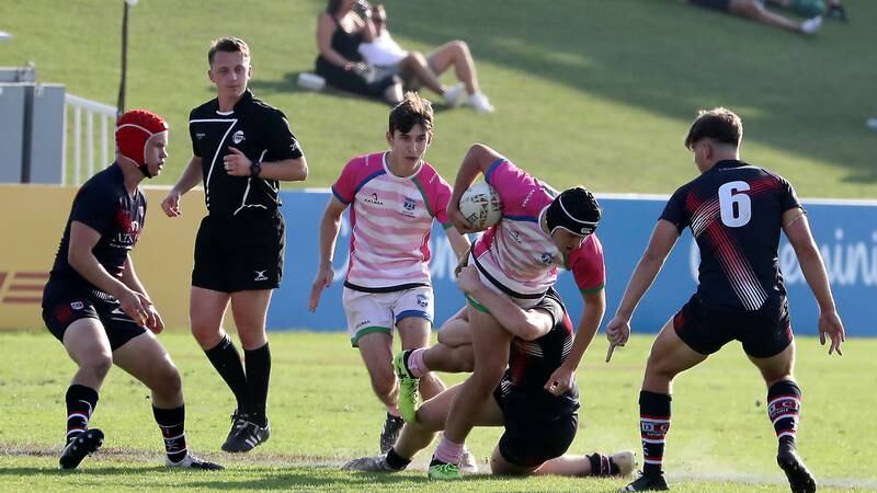 An image that illustrates this article DESC settle score with Gulf U19 success at Dubai Rugby Sevens