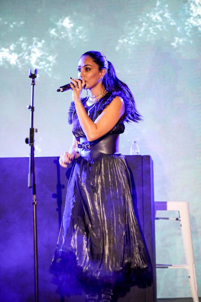 Soul singer Layla Kardan headlined the first night of Breakout DXB music festival. Hyku D Photography