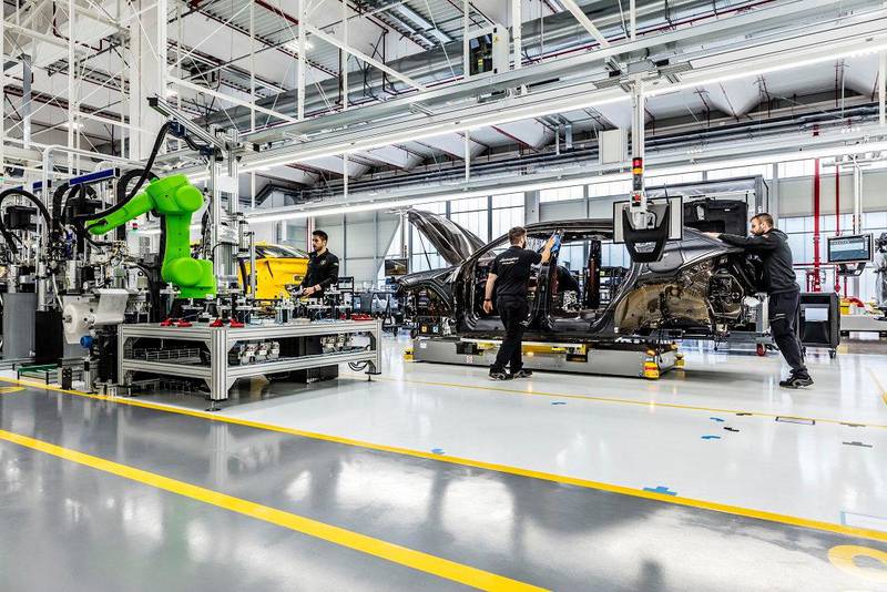 Automobili Lamborghini has closed its production factory in Sant'Agata Bolognese temporarily. Courtesy Automobili Lamborghini