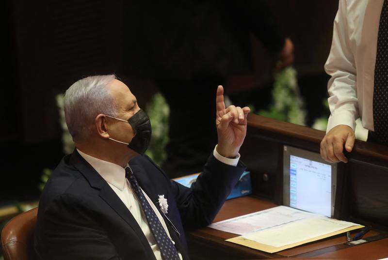 Mr Netanyahu was officially ousted after 12 years as prime minister, having spent weeks trying unsuccessfully to form a coalition government to remain in power.