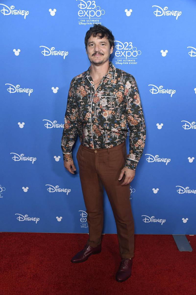 Pedro Pascal at the D23 Expo 2019 at Anaheim Convention Centre on August 23, 2019 in California. AFP