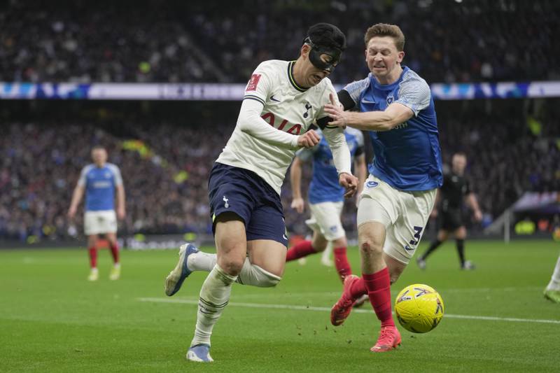 Denver Hume, 6 – Gifted Spurs a free-kick in a good area when he clipped Emerson on the right-hand side. Did his best to provide attacking support on the left but he was pegged back somewhat more in the second half by a much-improved Spurs performance. AP
