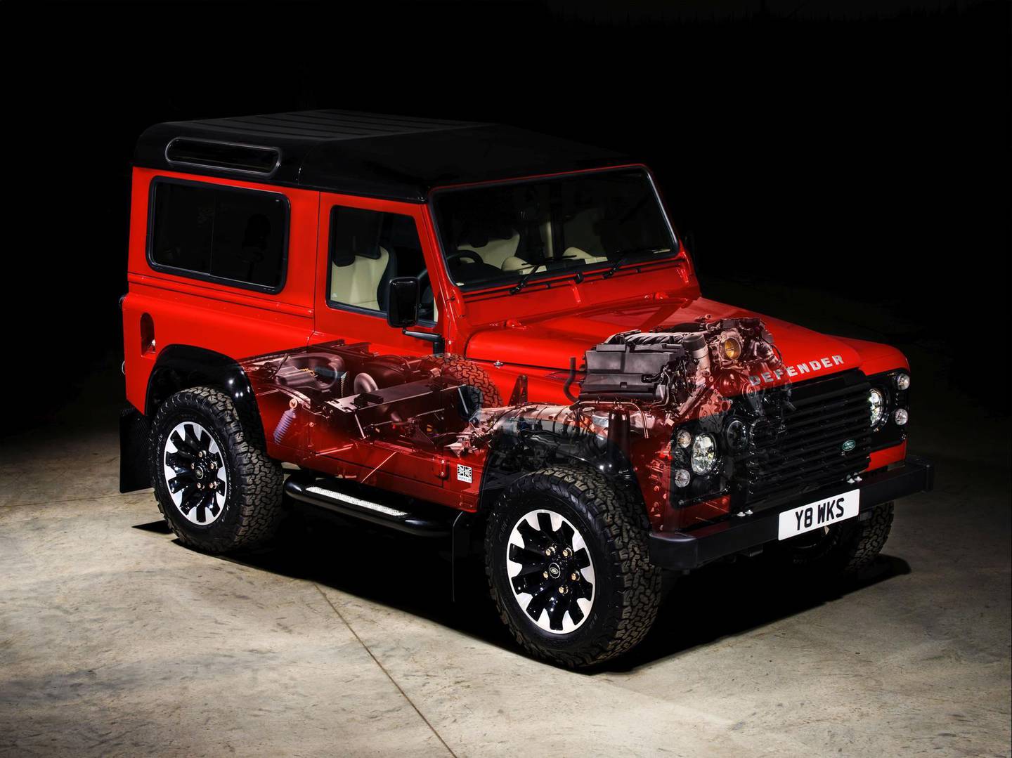 The Land Rover Defender Works V8 will be a limited-edition model, costing from about Dh750,000. Jaguar Land Rover