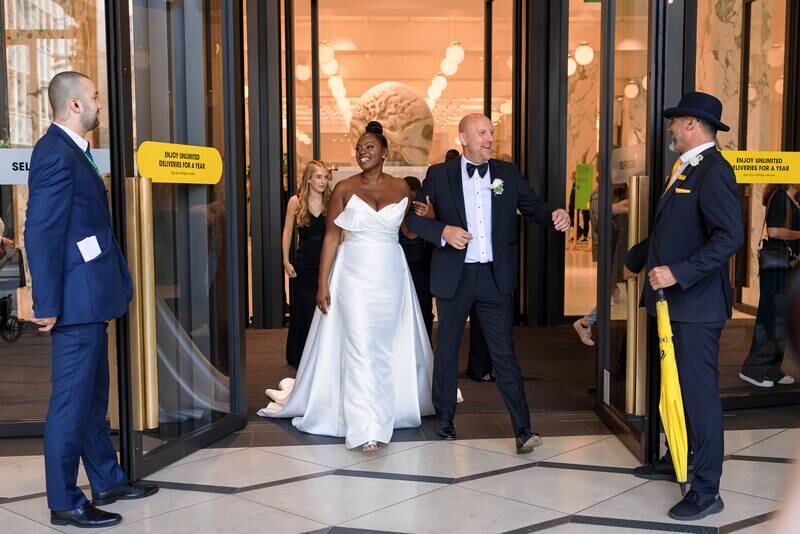 Selfridges acquired a wedding licence earlier in the summer, allowing ceremonies to be hosted in the Grade II listed building on Oxford Street.