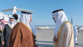 UAE leaders welcome Bahrain's Crown Prince as he arrives in Dubai