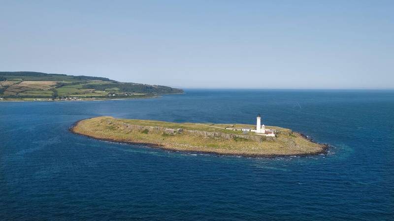 A remote, uninhabited island on Scotland’s rugged west coast is on the market with a bargain price tag. Photo: Knight Frank