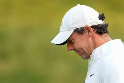 Rory McIlroy during the Canadian Open Pro-Am in Toronto on Wednesday, June 7, 2023. AP