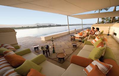 3. Enjoy views over the Nile River in Egypt, less than a four-hour flight from the UAE