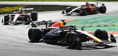 Dutch driver Max Verstappen of Red Bull ahead of the race. EPA