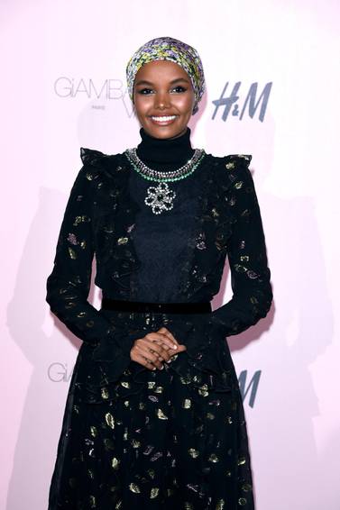 Model Halima Aden is one of the star names taking part in Fashion Futures. Getty 