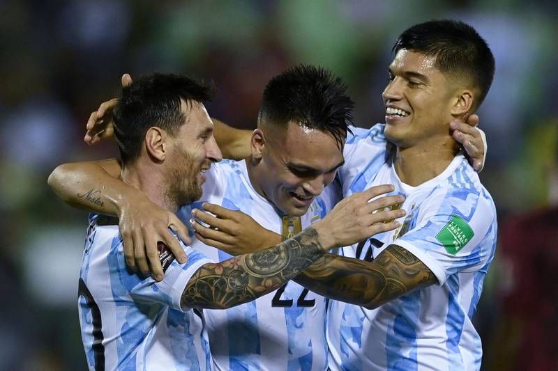September 2, 2021. Venezuela 1 (Soteldo pen 90+4’) Argentina 3 (La. Martinez 45+2’, J Correa 71’, A Correa 74’): Argentina extended their unbeaten run to 21 games. The home side went down to 10 men in the first half after Adrian Mertinez was shown a straight red for fouling Lionel Messi. "I think we had a great first half, even before they were left with a man less," said Lautaro Martinez. "After the goal we had more space to work in and we are taking all three points home." AFP