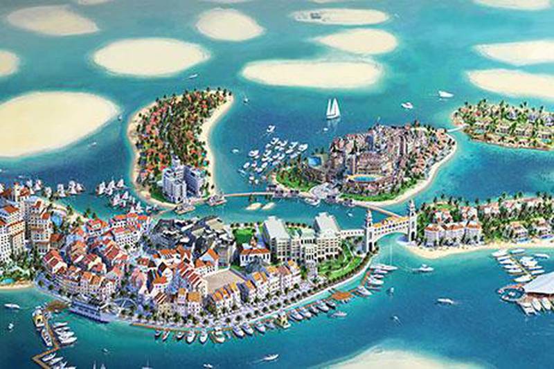 The Heart of Europe islands will capture the essence of the continent, including its weather according to the developer. Courtesy Kleindienst Group