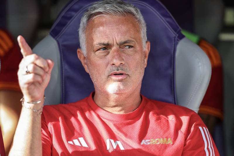 'I’m a coach, not Harry Potter,' Roma manager Jose Mourinho once said in an attempt to deal with supporters' demands. AFP