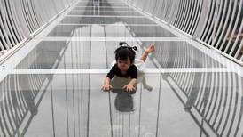 Don't look down: 'world's longest' glass-bottomed bridge opens in Vietnam