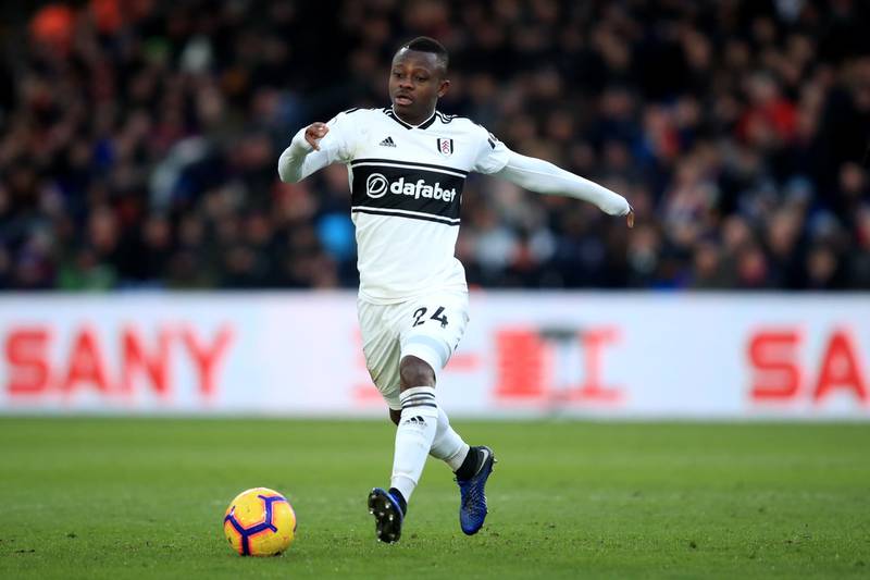 LONDON, ENGLAND - FEBRUARY 02:  Jean Michael Seri of Fulham during the Premier League match between Crystal Palace and Fulham FC at Selhurst Park on February 02, 2019 in London, United Kingdom. (Photo by Marc Atkins/Getty images)