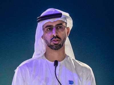 Omar Sultan Al Olama, the UAE Minister of State for Artificial Intelligence. Antonie Robertson / The National