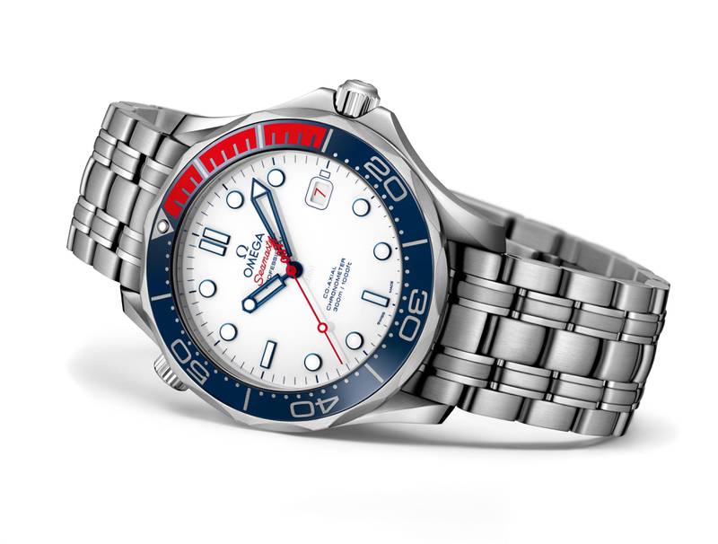 The Omega Seamaster Diver 300M Commander’s Watch. Courtesy Omega