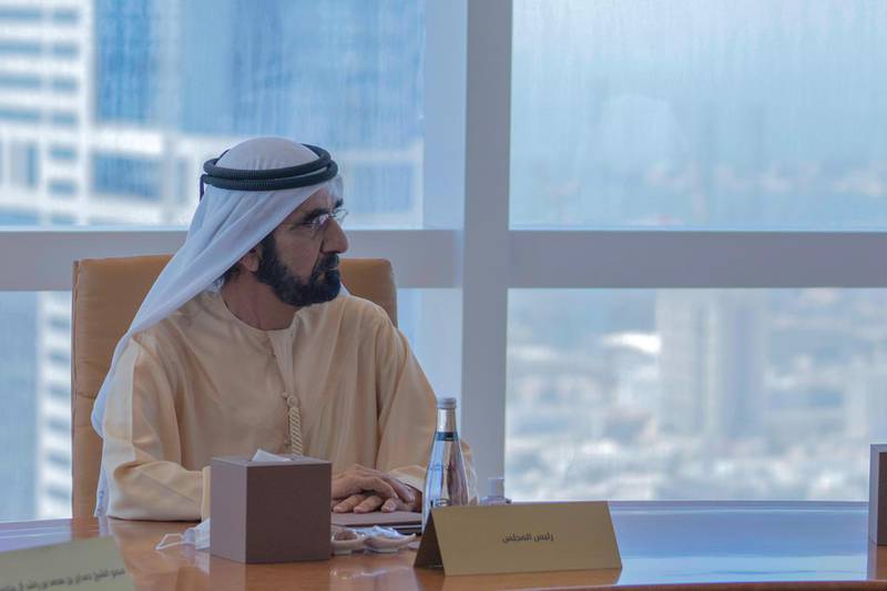 Sheikh Mohammed bin Rashid, Prime Minister and Ruler of Dubai, chaired a Dubai Council meeting on May 10 at the Emirates Towers. All photos: Dubai Media Office