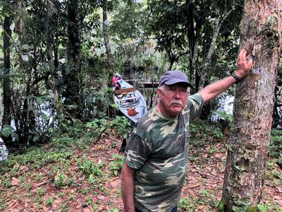 Randy Borman is vice president of Zabalo, a Cofan village in the Ecuadorian rainforest. Courtesy Explorer X / The Cofan Organistation