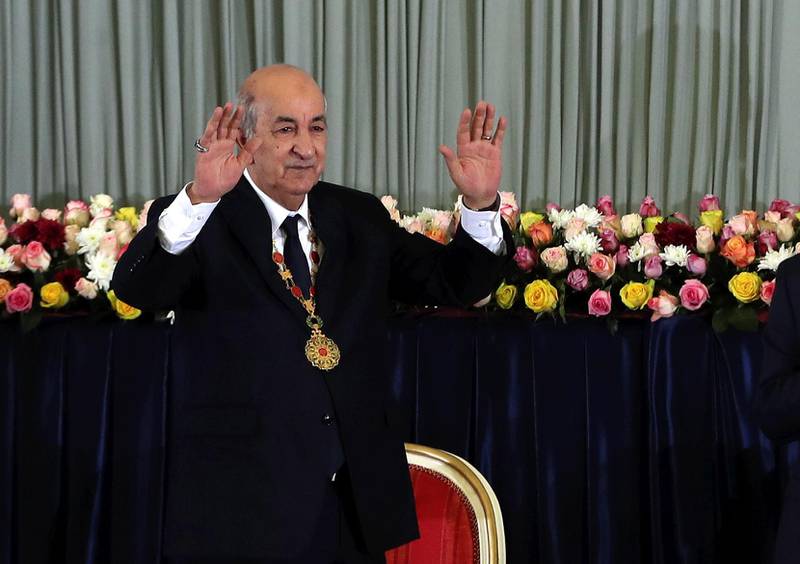 Algerian President Abdelmadjid Tebboune (October 26) - began a five-day quarantine on Saturday after senior staff tested positive for the coronavirus. EPA