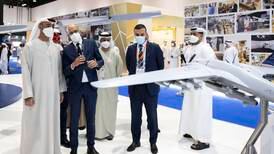 Sheikh Mohamed bin Zayed visits Abu Dhabi's drone show