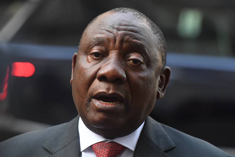 South African President Cyril Ramaphosa will be received by the king and queen consort at a glittering banquet at Buckingham Palace. PA