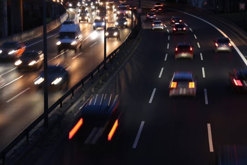 A highway in Berlin, Germany. Germany's transition to electric cars is accelerating. Getty