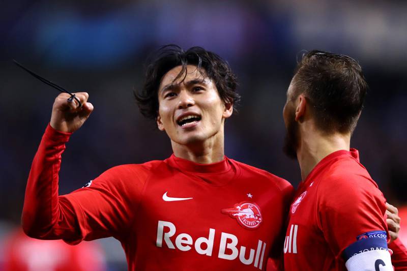 Takumi Minamino could feature in Liverpool's FA Cup third round match against Everton on January 5. Getty Images