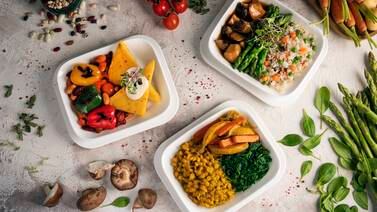An image that illustrates this article Emirates records 154% spike in vegan meal requests on flights