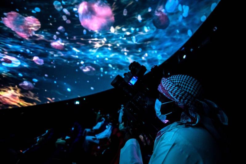 The National Centre of Meteorology's 'science dome' aims to bring weather events to life.