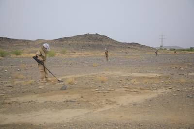 Half of these incidents happened during demining, such as when a mine or other device suddenly exploded or was booby trapped. 