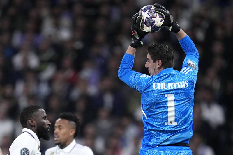 REAL MADRID RATINGS: Thibaut Courtois – 7. Made some strong saves to deny Nunez and Gakpo and came out to collect balls well. Recovered after dropping Robertson’s free-kick delivery.
AP
