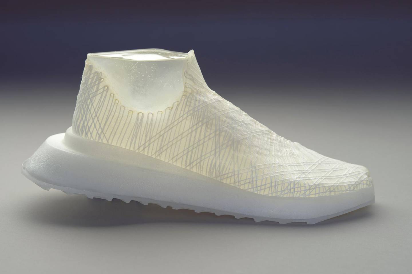This is Grown is a shoe partly made from bacteria. Courtesy Jen Keane