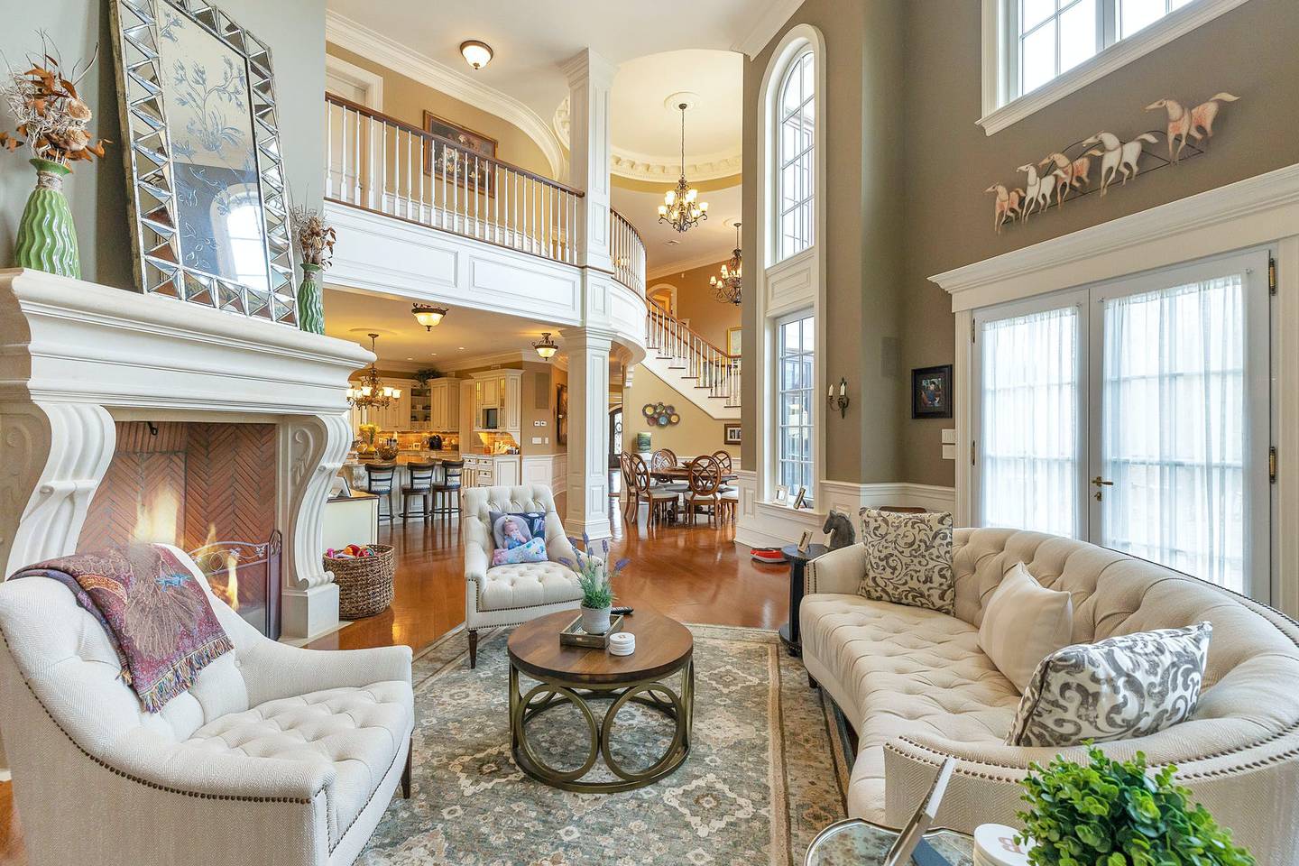 The house has been lavishly furnished. Photo: Douglas Elliman Realty