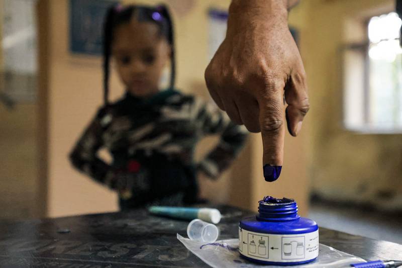 Just 41 per cent of eligible voters participated in Iraq's recent elections. AFP