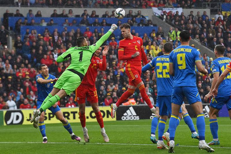 UKRAINE RATINGS: Georgiy Bushchan - 6, Didn’t always look comfortable – especially after picking up an injury – but he had no chance of stopping the free-kick following the deflection off Yarmolenko. Made a good save to deny Bale.

AFP