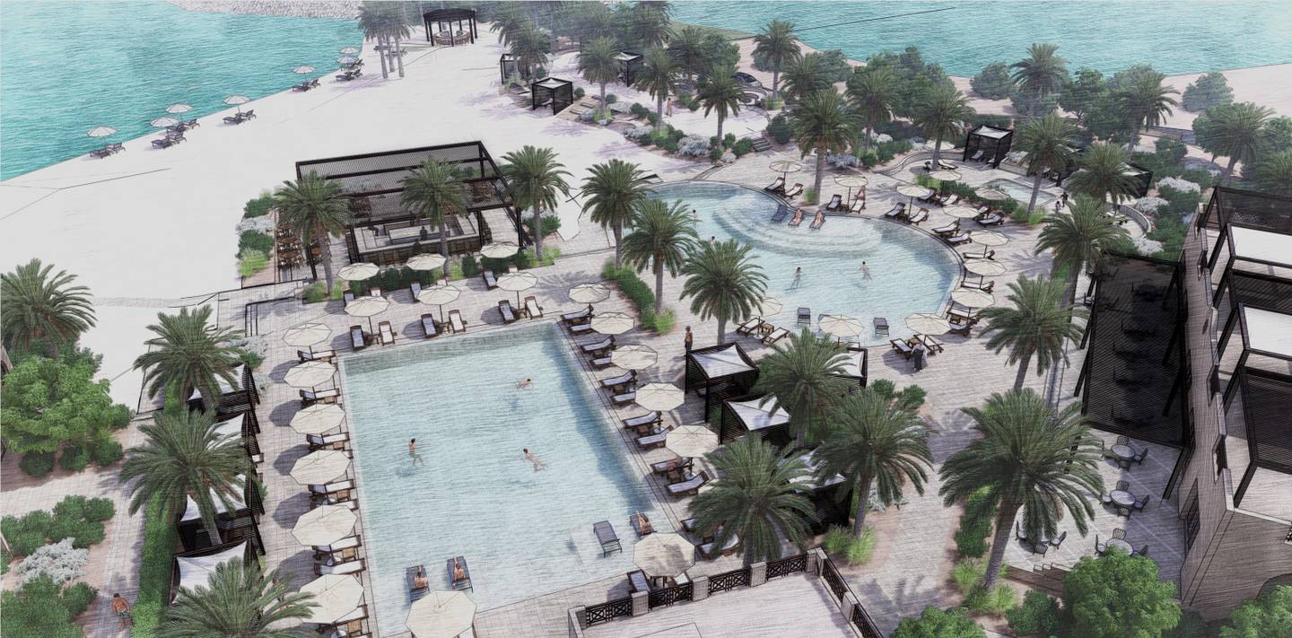 The Chedi El Gouna is an 86-room beachfront hotel. Photo GHM
